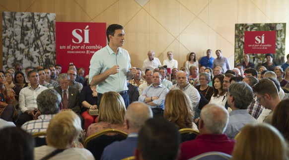 Pedro Sánchez en Albacete