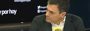 Portada Pedro Sánchez en la SER