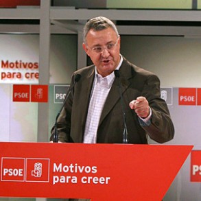 Jesús Caldera en la Conferencia Política Jesús Caldera en la Conferencia Política