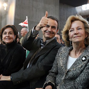 Zapatero: Mi objetivo fundamental para hoy y para mañana es que alguien que e Zapatero: Mi objetivo fundamental para hoy y para mañana es que alguien que esté al frente de España una y no divida