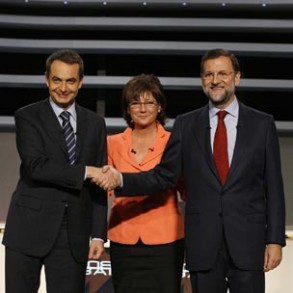 Jesús Caldera valora el segundo debate entre Zapatero y Rajoy Jesús Caldera valora el segundo debate entre Zapatero y Rajoy