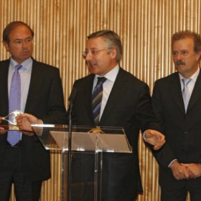 José Blanco recibe el Premio Talento 2008 por su papel en la negociación de lo José Blanco recibe el Premio Talento 2008 por su papel en la negociación de los debates electorales