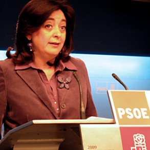 Mar Moreno: "La mano que mece la manifestación es una mano política, la del PP Mar Moreno: "La mano que mece la manifestación es una mano política, la del PP, que tiene una moral de prêt à porter"