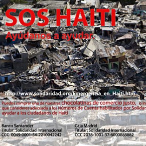 JSE pone en marcha junto con Solidaridad Internacional una campaña de recogida JSE pone en marcha junto con Solidaridad Internacional una campaña de recogida de fondos para ayudar a las víctimas