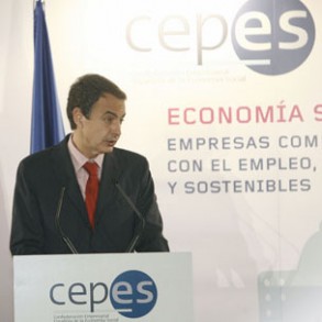 Zapatero anuncia una nueva Ley de Economía Social que ayudará a crear empleo Zapatero anuncia una nueva Ley de Economía Social que ayudará a crear empleo