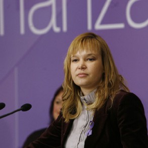 Leire Pajín: En una sociedad dialogante no se pueden permitir ataques a los c Leire Pajín: En una sociedad dialogante no se pueden permitir ataques a los ciudadanos que se movilizan para salir de la crisis