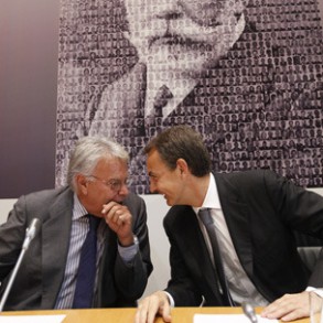 Intervenciones de Rodríguez Zapatero y Felipe González Intervenciones de Rodríguez Zapatero y Felipe González