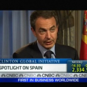 Zapatero afirma que la vivienda se recupera y la economía española mejora Zapatero afirma que la vivienda se recupera y la economía española mejora