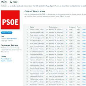Toda la actualidad electoral del PSOE, a través de nuestros podcasts Toda la actualidad electoral del PSOE, a través de nuestros podcasts