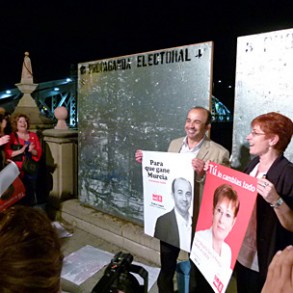 El PSOE inicia la campaña con fuerza, ganas y aportando ideas El PSOE inicia la campaña con fuerza, ganas y aportando ideas