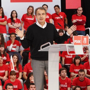 Zapatero asegura que el PSOE frenará a "la derecha que usa el terrorismo, criti Zapatero asegura que el PSOE frenará a "la derecha que usa el terrorismo, critica al TC y no apoya las políticas sociales" el 22-M