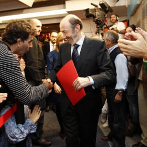 Valoración de Alfredo Pérez Rubalcaba del resultado electoral Valoración de Alfredo Pérez Rubalcaba del resultado electoral