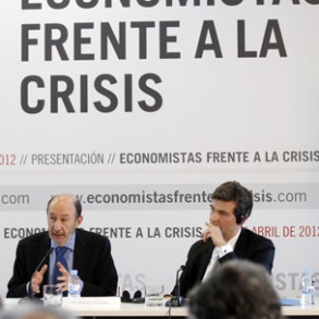 Rubalcaba exhorta a la UE a modificar la velocidad del ajuste de países como Es Rubalcaba exhorta a la UE a modificar la velocidad del ajuste de países como España