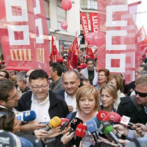 Valenciano: "Es el primer 1 de mayo en el que realmente están en riesgo los der Valenciano: "Es el primer 1 de mayo en el que realmente están en riesgo los derechos de los trabajadores"