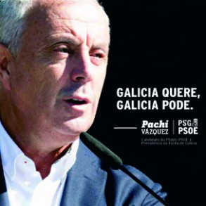 'É o momento, Galicia decide', lema de la campaña del PSdeG en la que Pachi Vázquez participará en 70 actos
