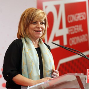 Valenciano: "El PSOE se aplica el lema olímpico de 'más rápido, más alto y m Valenciano: "El PSOE se aplica el lema olímpico de 'más rápido, más alto y más fuerte' y añade más profundo"