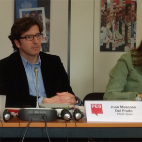 Juan Moscoso del Prado expone el proyecto de renovación del PSOE al resto de pa Juan Moscoso del Prado expone el proyecto de renovación del PSOE al resto de partidos socialdemócratas europeos