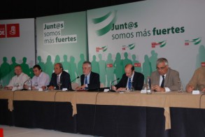 Rubalcaba reivindica la necesidad de un gran pacto contra la crisis y cita Andal Rubalcaba reivindica la necesidad de un gran pacto contra la crisis y cita Andalucía como ejemplo de que los acuerdos que propone el PSOE, no son "quimeras"
