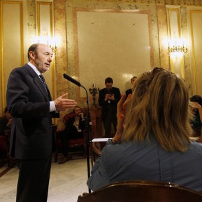 Rubalcaba ve un clima favorable a un gran acuerdo que refuerce la posición de E Rubalcaba ve un clima favorable a un gran acuerdo que refuerce la posición de España en el próximo Consejo Europeo