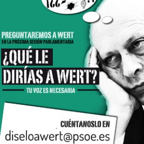 Valenciano abre en Facebook un espacio a la participación ciudadana para recoge Valenciano abre en Facebook un espacio a la participación ciudadana para recoger opiniones y preguntas que trasladar al ministro Wert