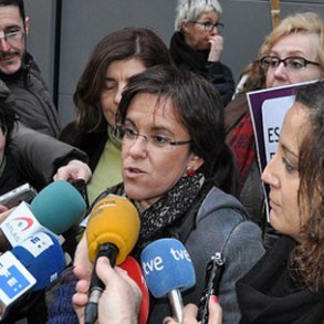 Purificación Causapié: "Las mujeres de Europa estamos diciéndole a Gallardón Purificación Causapié: "Las mujeres de Europa estamos diciéndole a Gallardón, a Rajoy y al Gobierno del PP que no queremos esta ley"
