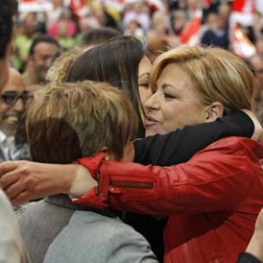 Valenciano: "Tenemos ganas de ganar y el 25-M vamos a ganar por los jóvenes, po Valenciano: "Tenemos ganas de ganar y el 25-M vamos a ganar por los jóvenes, por las mujeres y por los trabajadores"