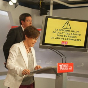 El PSOE pone en marcha una campaña de movilización en toda Europa, junto al Pa El PSOE pone en marcha una campaña de movilización en toda Europa, junto al Partido de los Socialistas Europeos, en contra de la reforma del aborto del PP