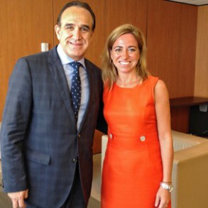 Carmen Chacón se reúne con el Presidente del Partido Avanza de Ecuador, Ramiro Carmen Chacón se reúne con el Presidente del Partido Avanza de Ecuador, Ramiro González