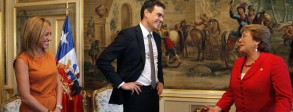 Pedro Sánchez traslada a Bachelet su intención de visitar Chile en una futura Pedro Sánchez traslada a Bachelet su intención de visitar Chile en una futura gira por América Latina