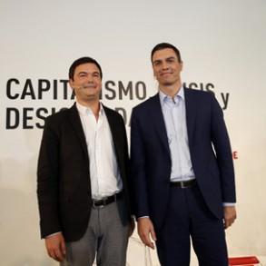 Sánchez denuncia el "empeño" del PP en hacer crecer la desigualdad con sus pol Sánchez denuncia el "empeño" del PP en hacer crecer la desigualdad con sus políticas y los "golpes" propiciados a la clase media