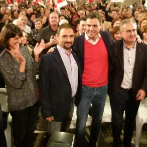 Pedro Sánchez: "Mi compromiso es un PSOE limpio, ganador y que cree empleo dign Pedro Sánchez: "Mi compromiso es un PSOE limpio, ganador y que cree empleo digno y bienestar"
