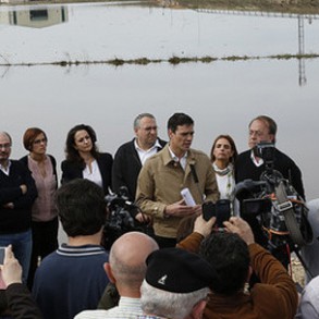 El PSOE presenta un Plan de medidas ante las inundaciones del rio Ebro y condena El PSOE presenta un Plan de medidas ante las inundaciones del rio Ebro y condena la inacción del Gobierno