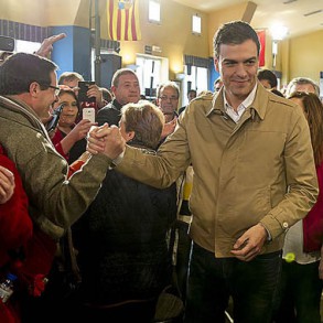 Pedro Sánchez: "La modernización de España necesita hacerse sobre tierra firm Pedro Sánchez: "La modernización de España necesita hacerse sobre tierra firme y el PSOE tiene las ideas y las personas para ese cambio seguro"