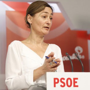 Luz Rodríguez: El PP está esquilmando la hucha de las pensiones Luz Rodríguez: El PP está esquilmando la hucha de las pensiones