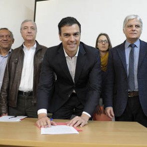 Pedro Sánchez: El objetivo del PSOE es convertir en 8 años nuestro sistema e Pedro Sánchez: El objetivo del PSOE es convertir en 8 años nuestro sistema educativo en el mejor de Europa, destinando un 7% del PIB a educación pública