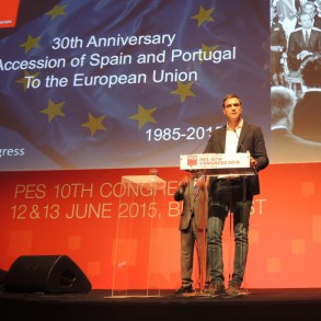 Pedro Sánchez: "El socialismo liderará el nuevo cambio en España, Portugal y Pedro Sánchez: "El socialismo liderará el nuevo cambio en España, Portugal y Europa"