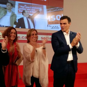 Sánchez se compromete a ser "el presidente que gobierne con Cataluña” y no "