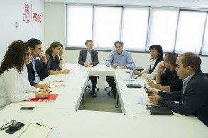 Pedro Sánchez: “La recuperación económica además de socialmente justa debe Reunión en Ferraz con organizaciones ecologistas