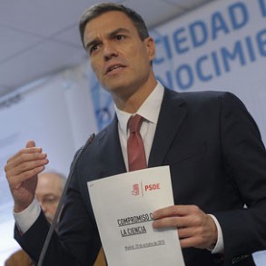 Pedro Sánchez: “Un Gobierno socialista será sensible y apostará clara y dec