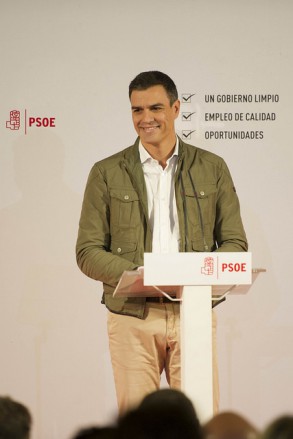 Sánchez: “Sólo necesitamos un voto más que Rajoy para construir un futuro p Pedro Sánchez presenta el programa de Gobierno del PSOE