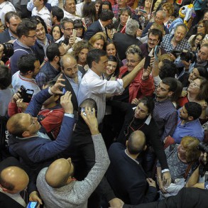 Pedro Sánchez: "Vamos a liderar un cambio seguro, valiente y coherente, en el q