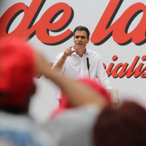 Pedro Sánchez: "Sólo los socialistas tenemos una propuesta política que garan