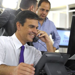 Pedro Sánchez inaugura el Espacio de Activación del PSOE