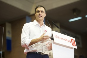 Pedro Sánchez: “El PSOE no va a renunciar a ser el arquitecto de este nuevo t Pedro Sánchez 181215