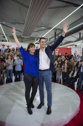 Pedro Sánchez: “Hoy el voto útil es más útil que nunca y el único partido Pedro Sánchez en Inca (Mallorca) 51210