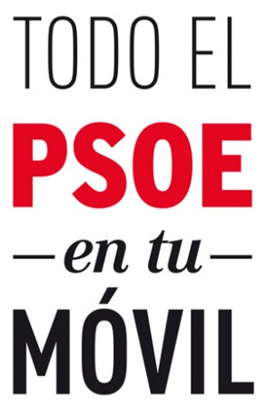 app miPSOE, todo el psoe en tu móvil