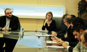 Luz Rodríguez se reúne con los representantes sindicales de TRAGSA y TRAGSATEC Reunión Luz Rodríguez y Tragsa 070116