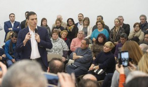 PEDRO SÁNCHEZ reitera su NO a la gran coalición, porque “el PP lo que quiere Pedro Murcia