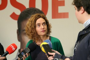 Batet destaca el "tono constructivo" de las negociaciones con el resto de fuerza Meritxell Batet