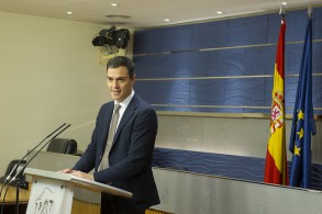 Pedro Sánchez: "La sensación que tengo es que esto empieza bien" Pedo Sánchez, en rueda de prensa 030216